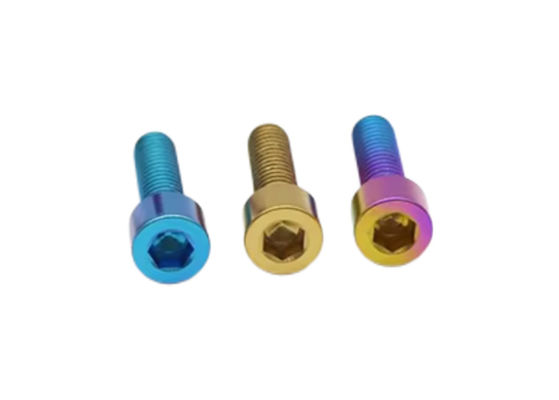 Anodizing Color Titanium Socket Head Bolt for Racing and Motorcycle