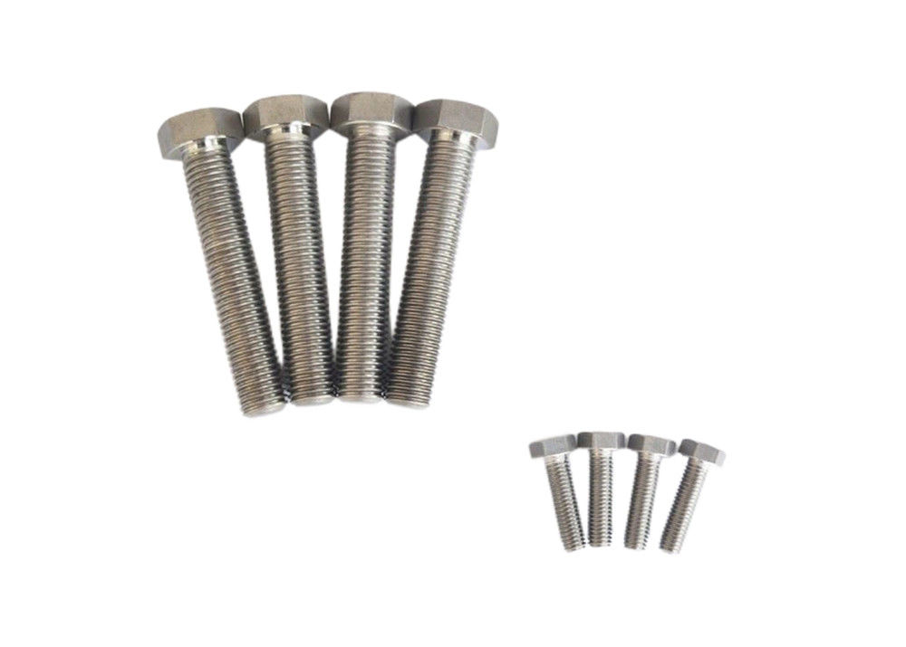External Hex Head Pure Titanium Screws Titanium Bolts for Strong and Sturdy Fastening