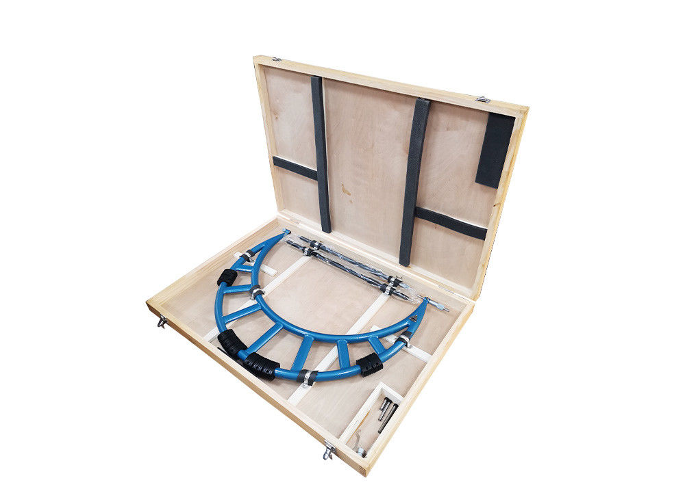 Outside Micrometer with Interchangeable Anvils for Measuring Metal and Non-Metal Workpiece