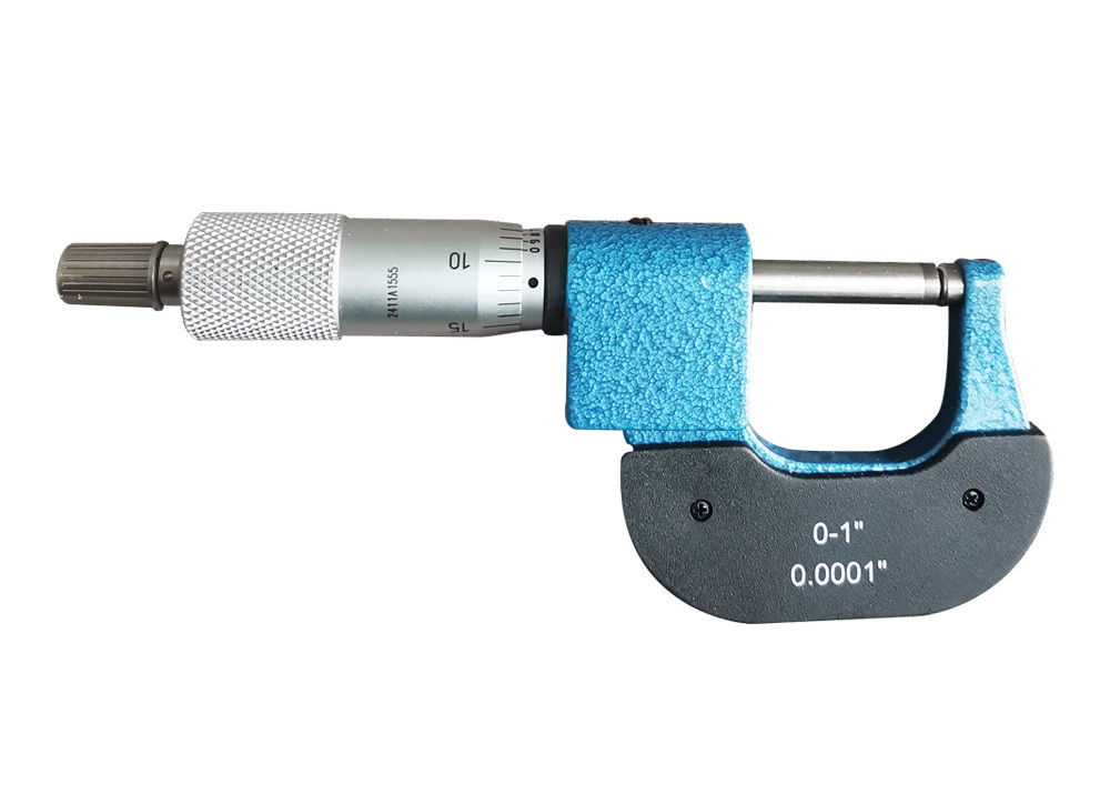 High Precision 0-1" Inch Outside Micrometer with Digital Counter Provide Numerical Display of the Primary Reading