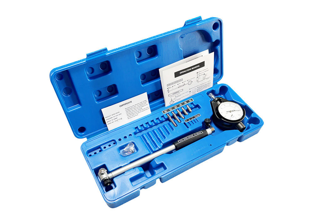 Cylinder Dial Bore Gage for Accurate and Precise Hole Diameter Measurements with 150mm Measuring Depth