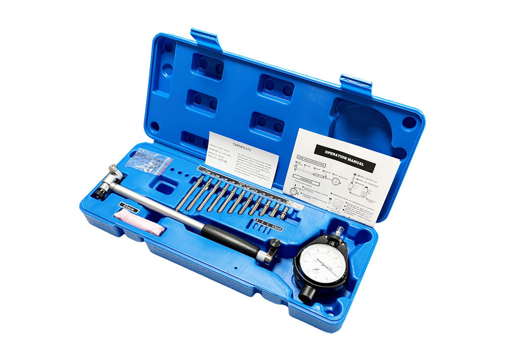 High Quality 50-160mm Dial Bore Gauge with Extensions Hole Diameter Measuring Device with 0.01mm Graduation