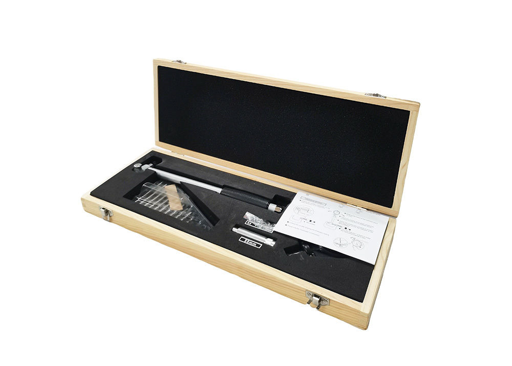 Customized Metric 100-160mm Dial Bore Gauge with Extensions Hole Diameter Measuring Device Used Wood Case Package