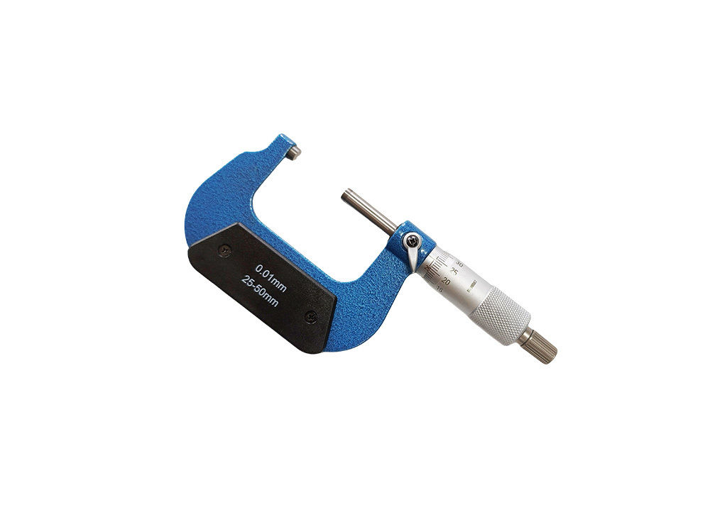 25-50mmx0.01mm Mechanical High Accuracy Outside Micrometer for Quick Measurement