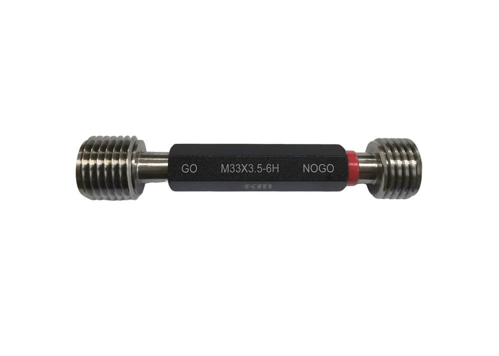 Accurate Thread Measurement M33x3.5-6H Go and Nogo Thread Plug Gauge with Metric Type