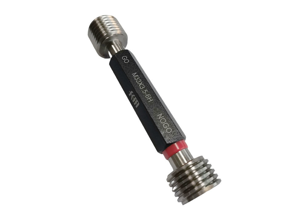 Accurate Thread Measurement M33x3.5-6H Go and Nogo Thread Plug Gauge with Metric Type