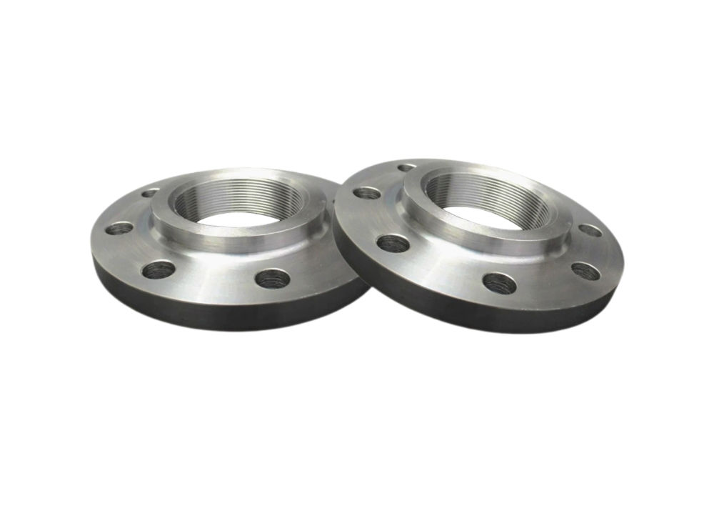 High-Pressure ASME Threaded Titanium Flange for Petrochemical and Gas Applications