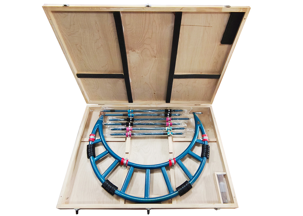 600-750mm Wide Range Outside Micrometer with Interchangeable Anvils