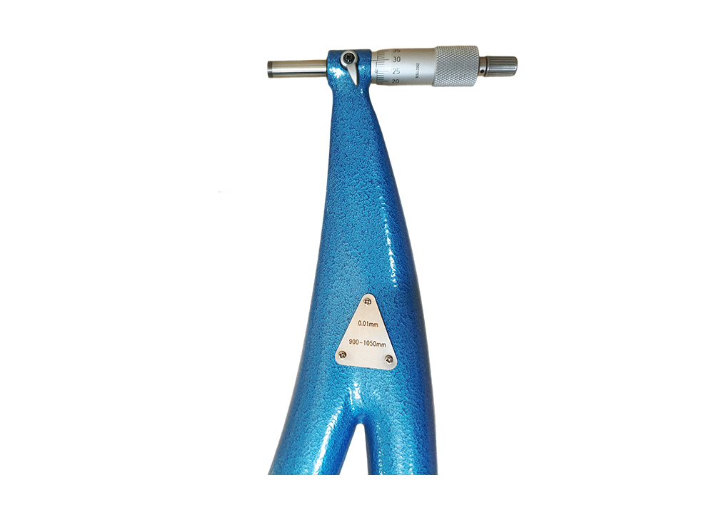 900-1050mm Outside Micrometer For Measuring Metal And Non-metal Workpieces With Interchangeable Anvils