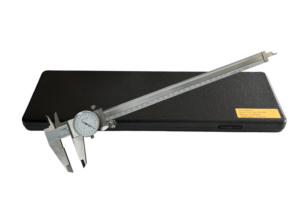 Precision Ground 0-300mm Dial Caliper With Depth Gauge And Step Measurement