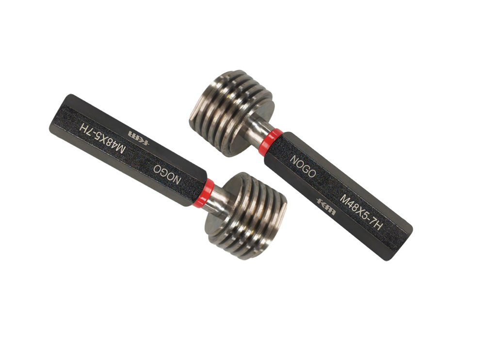 Metric Thread Plug Gauge M48X5 7H NOGO Type Precision Measuring Tool