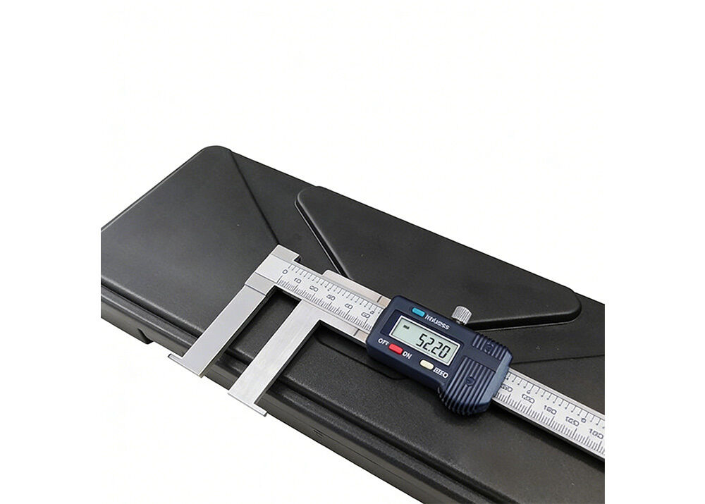 15-200mm/0.6-8" Knife Point Internal Groove Digital Caliper Special Measuring Tool