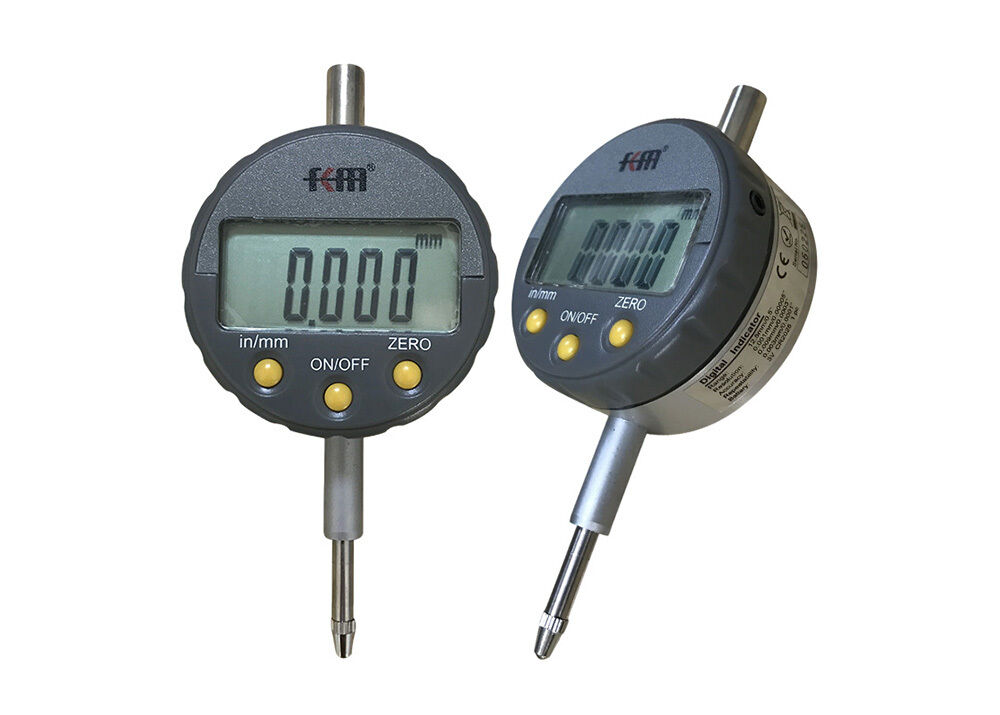 High Accuracy 0-12.7mm/0-0.5" Digital Micron Dial Indicator with Resolution 0.001mm/0.00005"