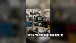 Grau de proteção IP65 de alta precisão 0-12,7 mm/0-0,5" Indicador digital eletrônico com resolução de 0,0005"