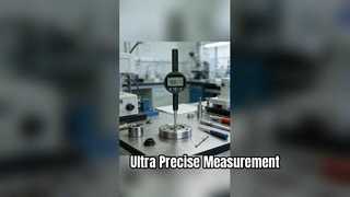 Indicador digital de 0-50,8 mm / 0-2 ″ com dispositivo de medição de resolução de 0,0005 mm / 0,00002 ″