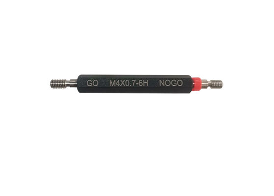 GO e NOGO M4.0 Medidor métrico de contato com inclinação 0,7 para inspecção de peças roscadas