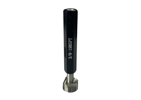3/8-19 BSPT Tubo Taper Thread Plug Gauge para conexões mecânicas e vedação