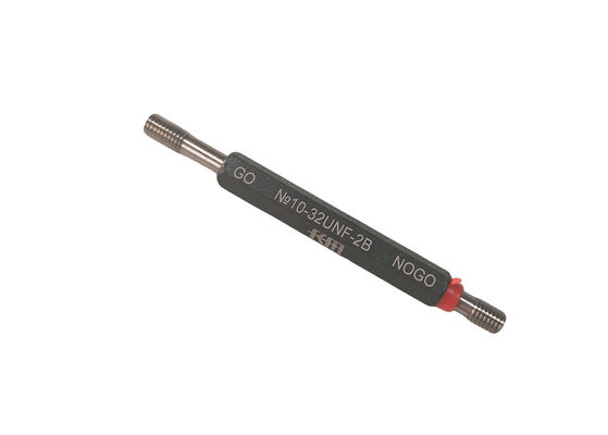 UNF Plug Gauge 10-32 Go e NoGo com certificado de calibração