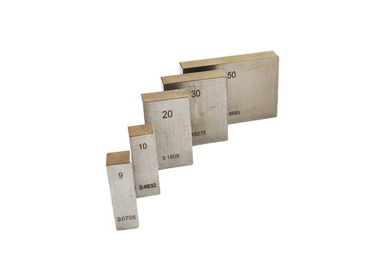 Conjunto de blocos de gabarito retangular 32pcs grau 0 para inspecção e calibração de laboratório